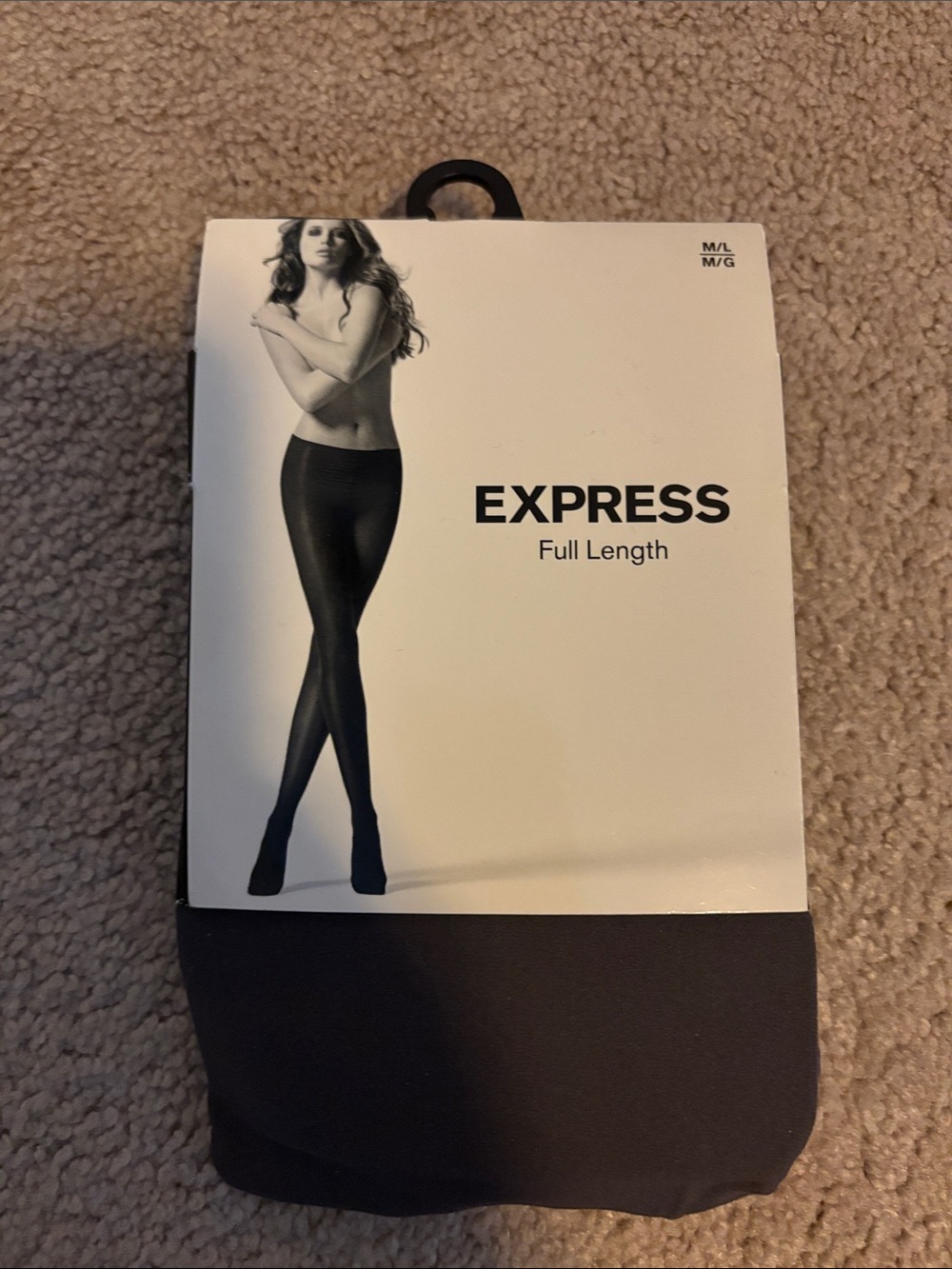 Express Full Length Tights - Gray